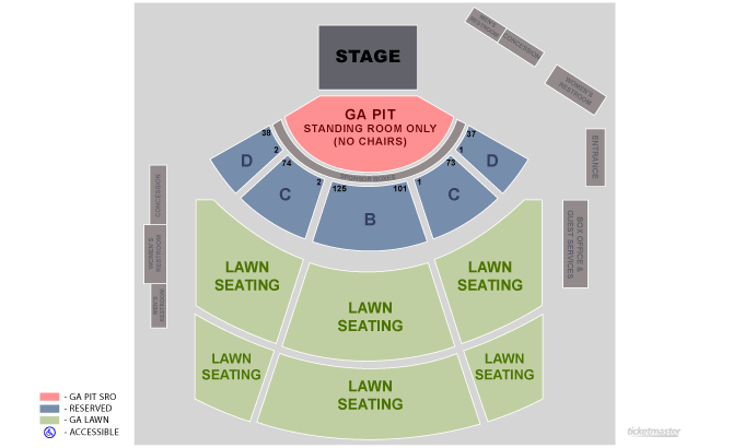 Amp Rogers Ar Seating Chart