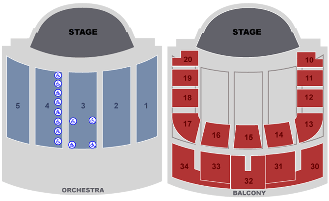 Raleigh Memorial Auditorium Seating Chart