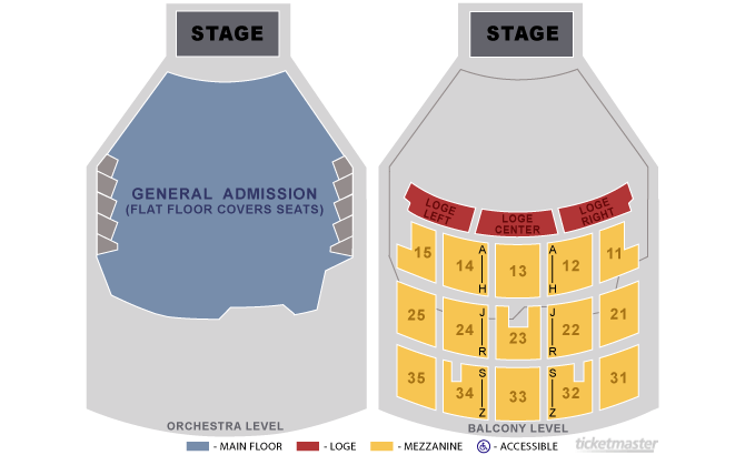 Seating Chart. Official Ticketmaster site