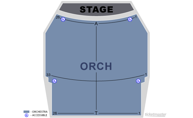 Seating Chart. Official Ticketmaster site