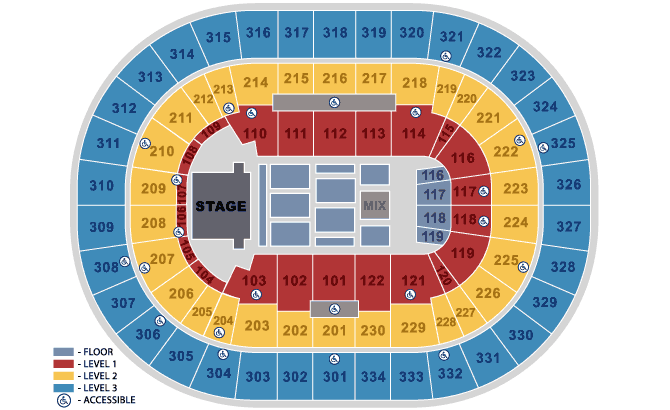 Moda Seating Chart With Seat Numbers