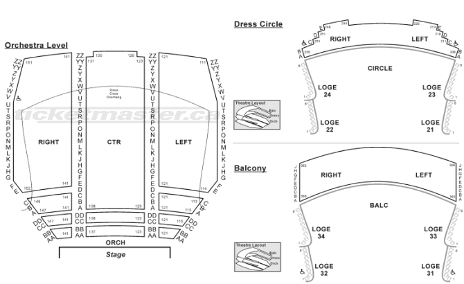 Seating Chart. Official Ticketmaster site