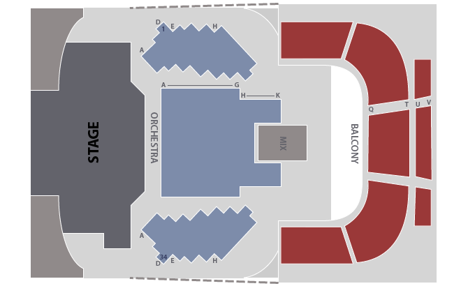 Seating Chart Official Ticketmaster Site