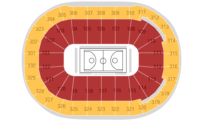Rogers Arena Vancouver Seating Chart