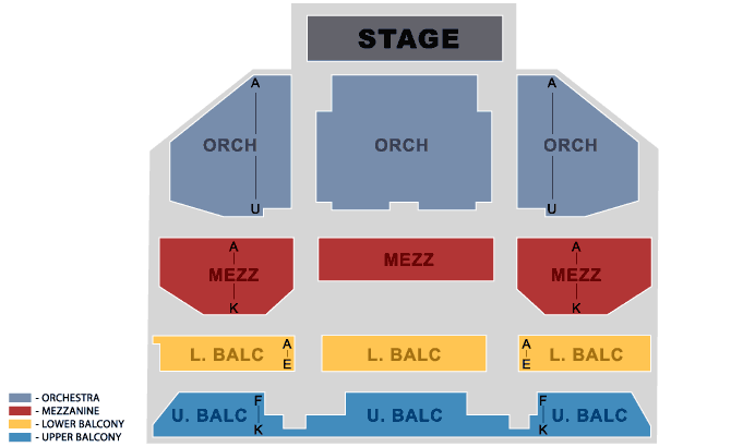 Seating Chart. Official Ticketmaster site