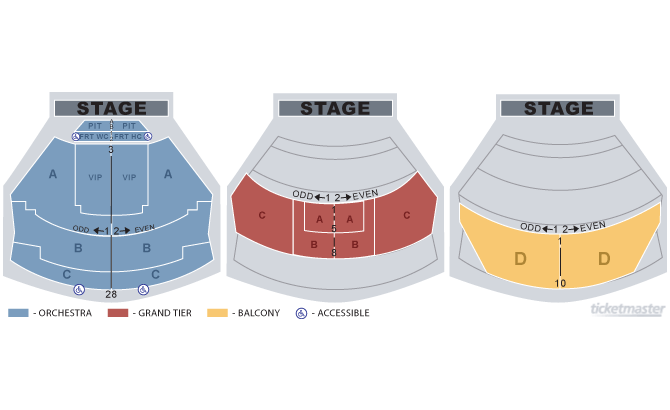 Marquee Theatre Tempe Seating Chart