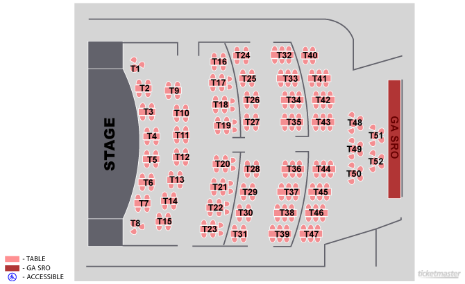 7 feathers casino concert auditorium seating chart