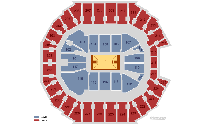 Spectrum Center Charlotte Tickets Schedule Seating Chart Spectrum Center Seating Chart