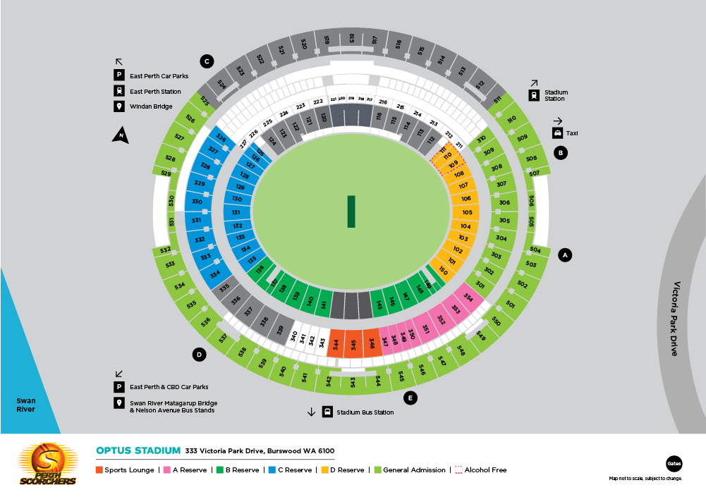 Optus Stadium Burswood, WA Tickets, 20232024 Event Schedule