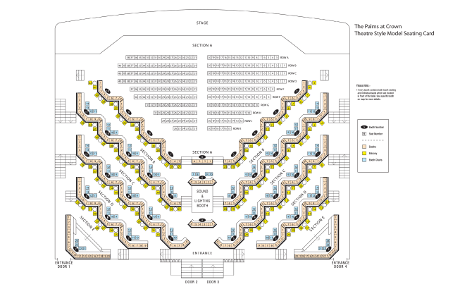 Palms Casino Seating Chart