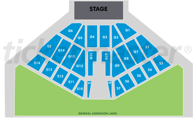 Rock The South Seating Chart