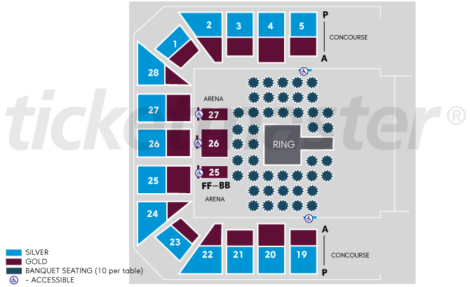 Les Miserables Seating Chart