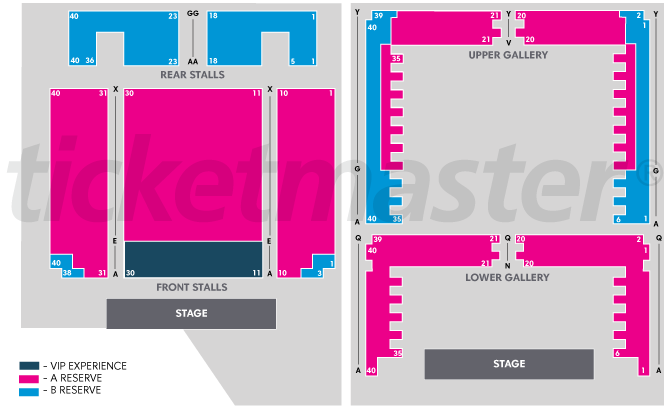 Perth Concert Hall Seating Chart