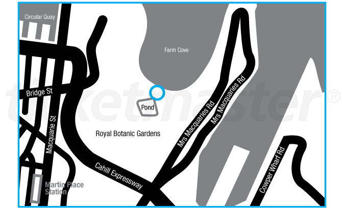 Venue seating chart for Wind In The Willows (SYD) for reference only