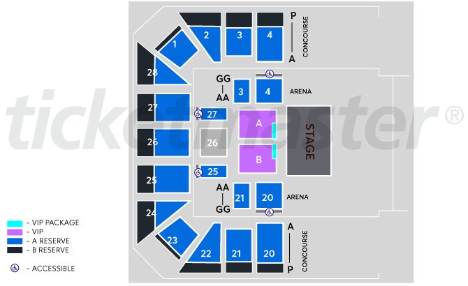 Win Entertainment Centre Wollongong Tickets Schedule Seating Chart Directions