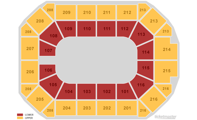 Allstate Arena Seating Chart With Rows