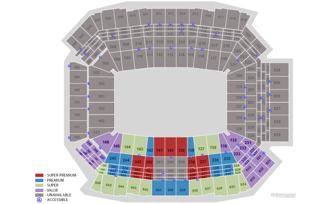 Lucas Oil Drag Seating Chart