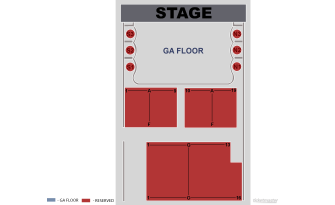 Blue Note Seating Chart