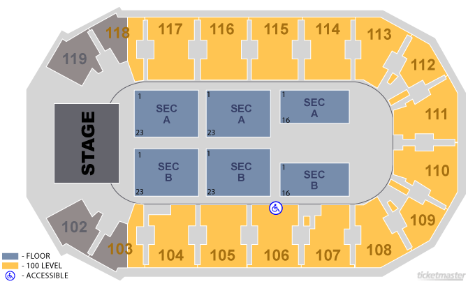 Silverstein Eye Centers Arena Independence Mo Seating Chart
