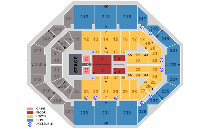 Rupp Arena Seating Chart For Big Blue Madness