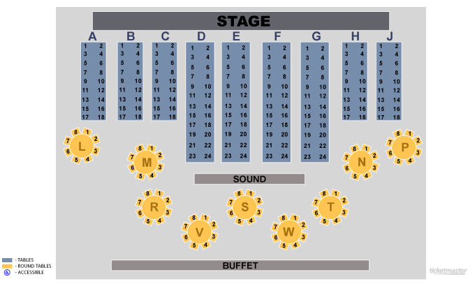 House Of Blues Dallas Presented By Cricket Wireless House Of Blues Gospel Brunch Seating Chart