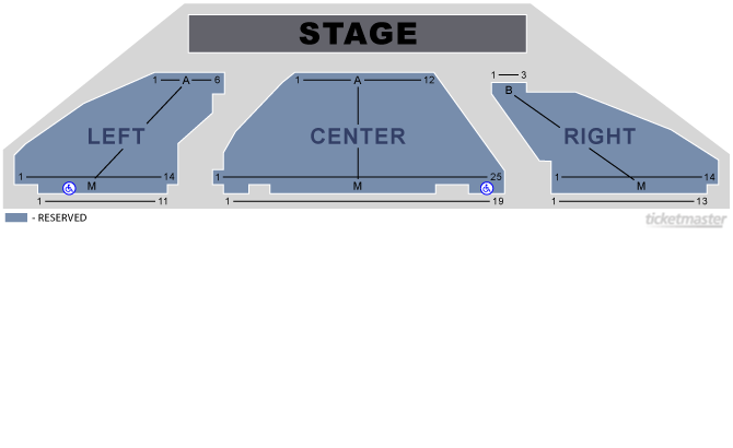 City Theatre Seating Chart