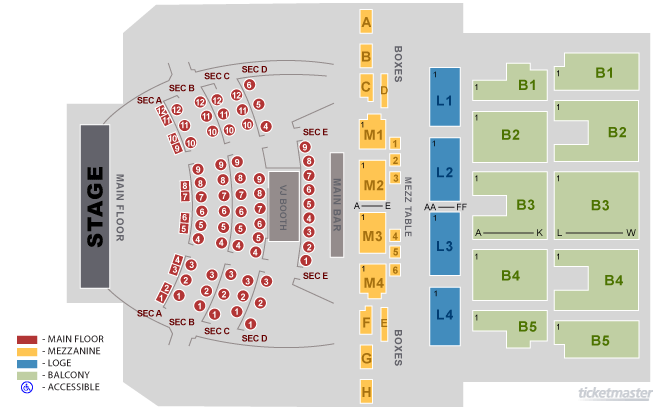 Fillmore Detroit Seating Chart | Cabinets Matttroy