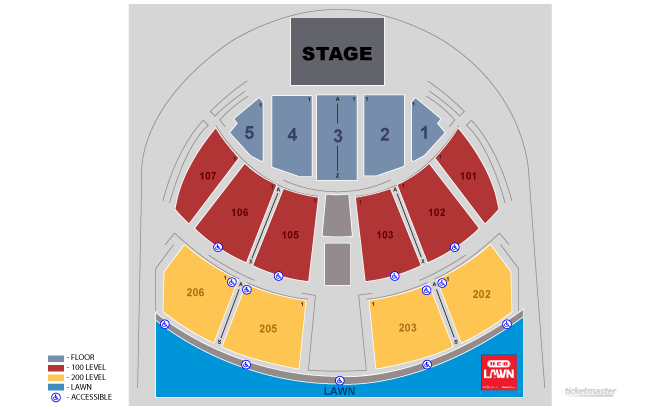 Austin360 Amphitheater Austin Tickets Schedule Seating Chart Other Seating Charts For Austin360 Amphitheater 311 Chart Beck