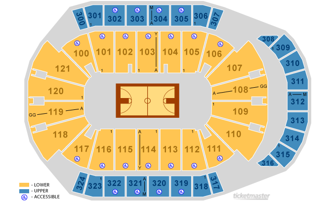 vystar-veterans-memorial-arena-seating-chart-rows