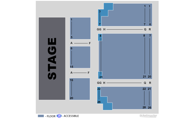 Scherr Forum Seating Chart