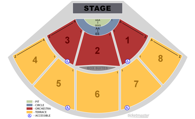 Pacific Amphitheatre Tickets And Pacific Amphitheatre Seating Chart ...
