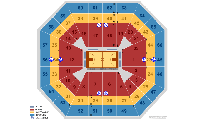 taco bell arena seating map Extramile Arena Formerly Taco Bell Arena Boise Tickets