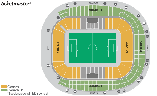 Seat map