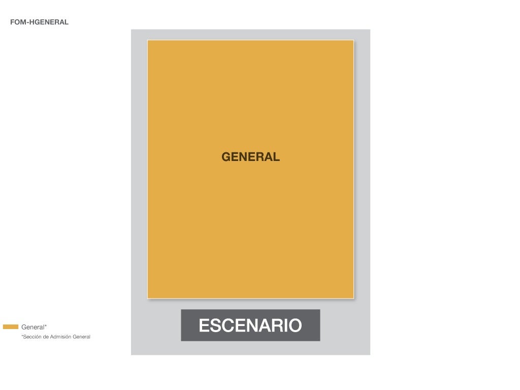 Mapa de asientos del inmueble Zoo Cabaret solo como referencia