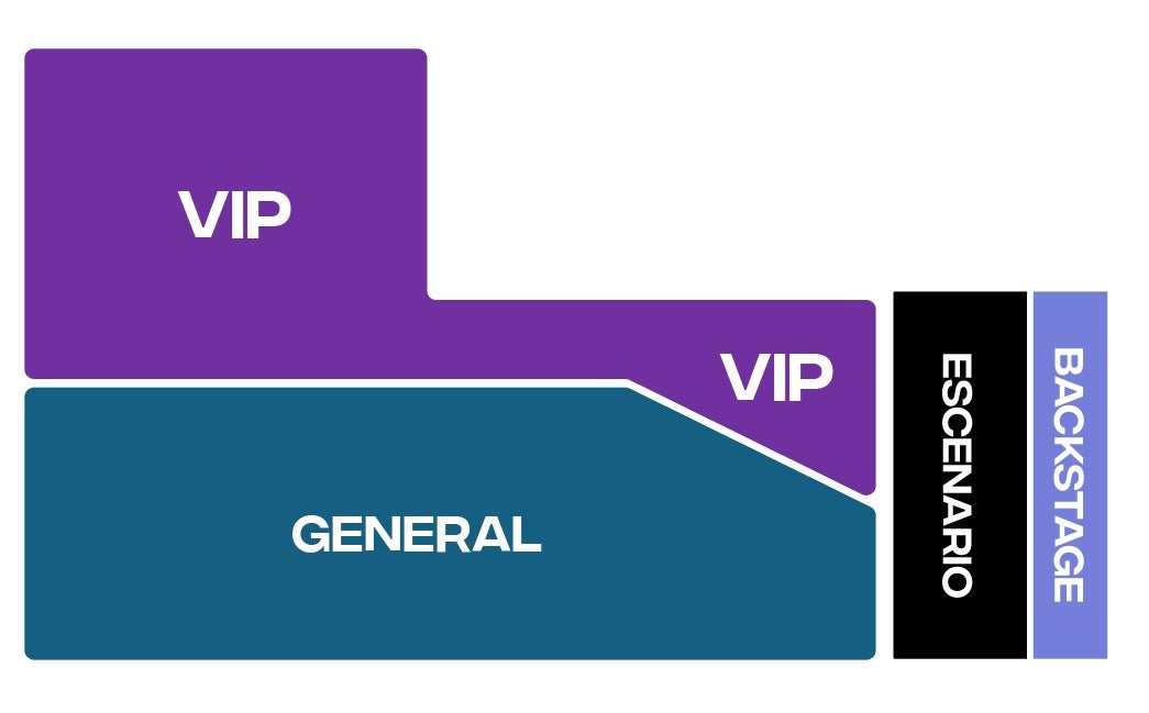 Mapa de asientos del inmueble Polo & Pan solo como referencia