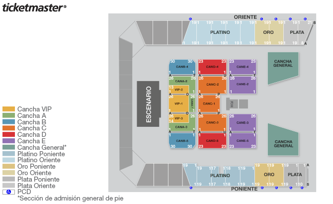 Seat map