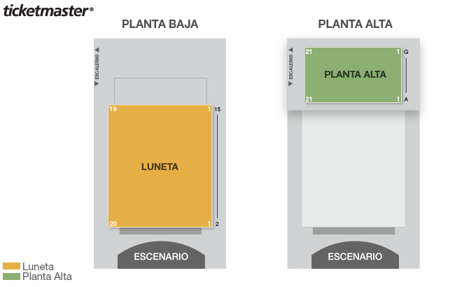 Seat map