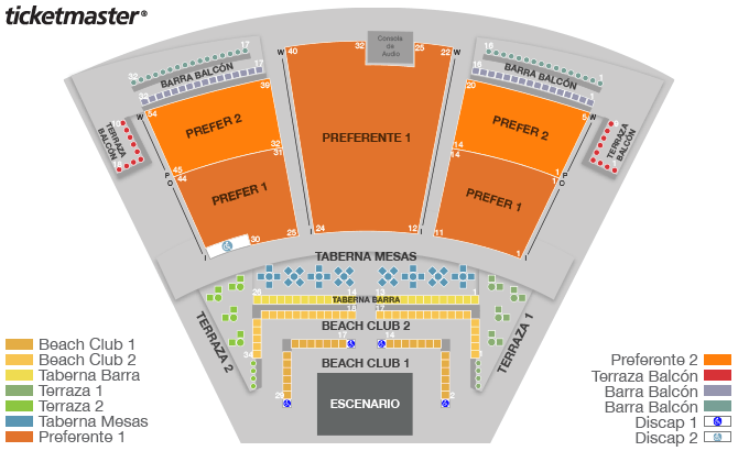 Mamma Seating Chart