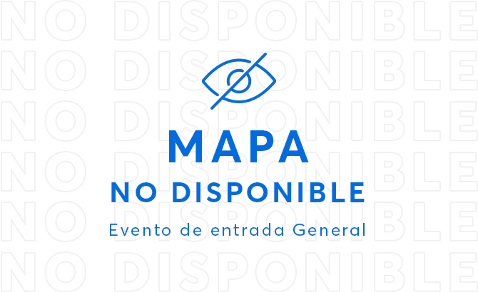 Mapa de asientos del inmueble Flow Fest solo como referencia