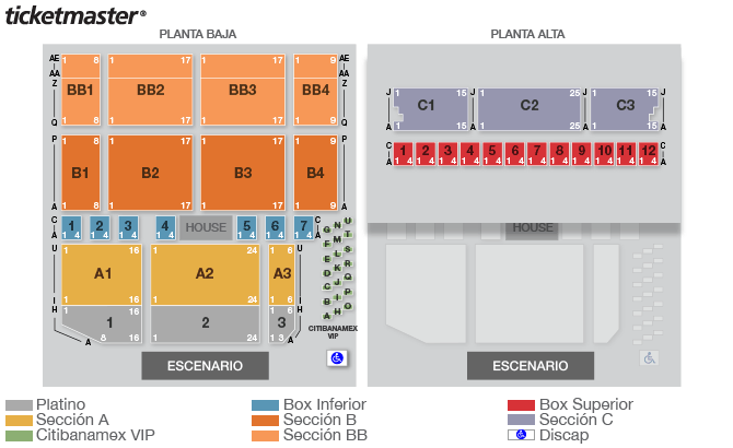 Pepsi Center WTC - México, DF | Tickets, 2024 Event Schedule, Seating Chart