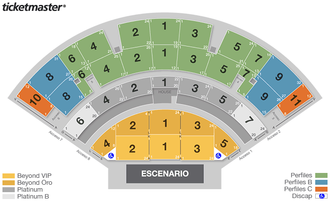 Seat map