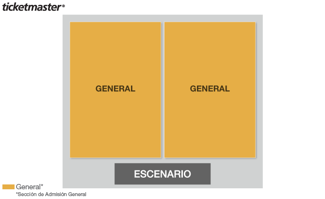 Mapa de asientos del inmueble UI DID IT solo como referencia