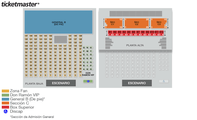Pepsi Center WTC - México | Tickets, Schedule, Seating Chart, Directions