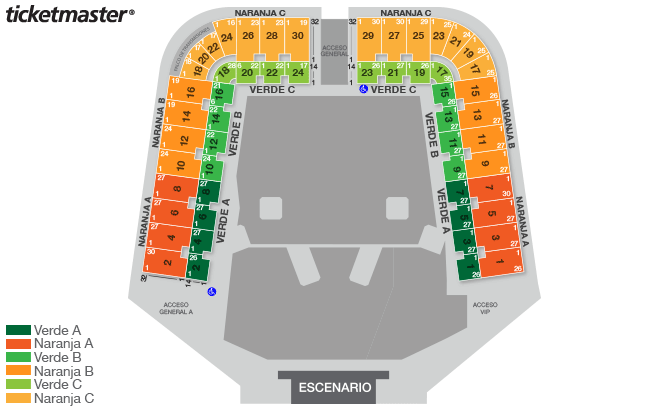 Foro Sol Taylor Swift Seating Chart