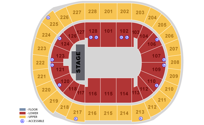 SAP Center at San Jose - San Jose | Tickets, Schedule, Seating Chart ...