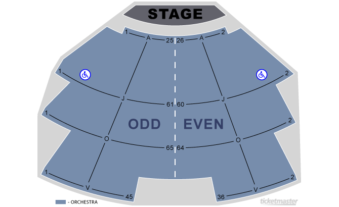 Confederation Centre Of The Arts Seating Chart