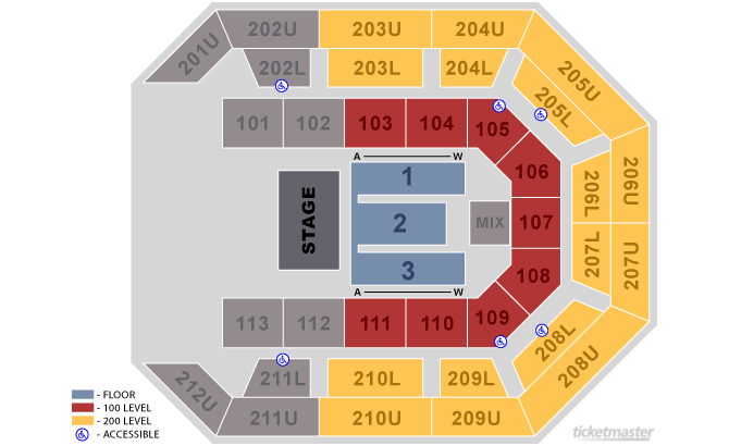 Star Of The Desert Arena Seating Chart
