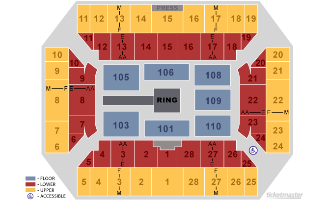 Floyd L. Maines Veterans Memorial Arena - Binghamton | Tickets, Schedule,  Seating Chart, Directions