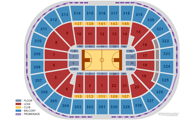 Cajundome Seating Chart For Concerts