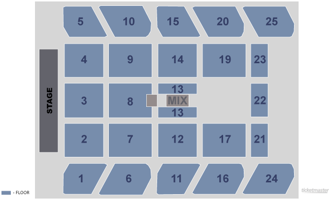 Clearwater River Casino Concert Seating Chart